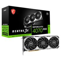 Placa de Vídeo MSI Super Ventus 3X Oc Nvidia Geforce RTX 4070 12GB GDDR6X - 912-V513-643