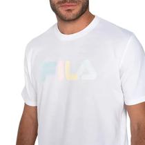 Fila Remera Brice SS22SPM188-100 Masculino 100% Algodon White