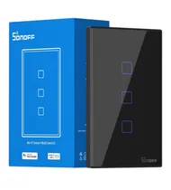 Sonoff Interruptor Inteligente Parede Wifi 3 Botões T3US3C