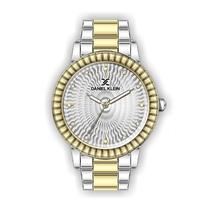 Relogio Analogico Feminino Daniel Klein Premium DK.1.12287-4 - Prata e Dourado