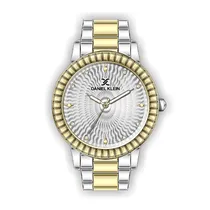 Relógio Analógico Feminino Daniel Klein Premium DK.1.12287-4 - Prata e Dourado