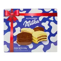 Alfajor Milka Triplo Sortido Caixa de Presente 4X55G