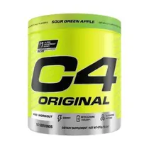 PRé-Treino C4 Original Sour Green Apple 50 Servings 470G Cellucor