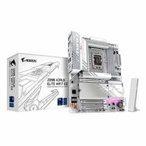 Placa Mãe Gigabyte Z890 Aorus Elite Wifi 7 Ice DDR5 Socket Intel LGA 1851 Chipset Z890 ATX