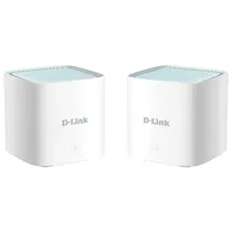 Roteador D-Link M15 Eagle Pro Ai Mesh AX1500 Dual Band / 2.4GHZ / 5GHZ / 1500MBPS - Kit com 2
