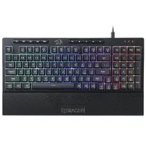 Teclado Gamer Redragon K515-RGB Shiva 98 USB / RGB / Ingles - Preto