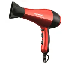 Secador de Cabelo Mondial Infinity Ion 2500 SC-12 - 1900W - 220V - 50/60HZ - Vermelho