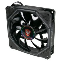 Cooler Satellite RGB-76 - 120MM - 1500 RPM - para Gabinete - 1 Fan - RGB - Preto