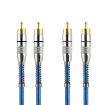 Cabo Svart - Rca - 5 Metros - 2 + 2 - Blue Prime