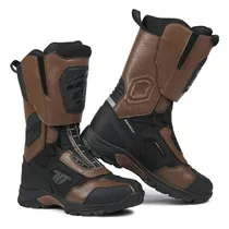 Bota para Motociclista Seventy Degrees Stelvio Alta SD-BA6 - Tamanho 41 - Marrom