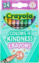 Giz de Cera Crayola Colors Of Kindness Crayons 52-0116 (24 Unidades)