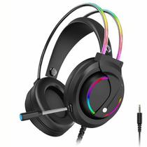 Fone P2 c/Mic Sate GH-532 Gaming RGB Blakc