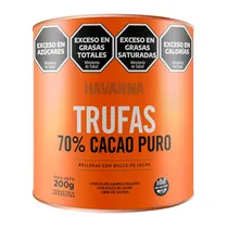 Trufas Havanna 70% Cacau Lata 200G