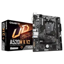 Placa Mãe Gigabyte A520M K V2 - AM4 - DDR4 - HDMI/VGA - Micro ATX