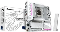Placa Mãe Gigabyte B860M Aorus Elite Wifi 6E Ice LGA1851/ 4XDDR5/ M.2/ HDMI/ DP/ USB-C