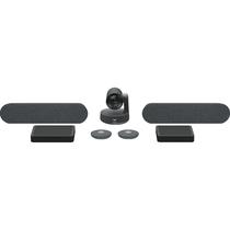 Kit Webcam Logitech Rally Plus USB 4K - Preto (960-001225)