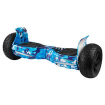 Scooter Eletrico Star Hoverboard X5 - 8.5" - Bluetooth - com Bolsa - Azul Camuflado