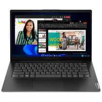 Notebook Lenovo V14 G4 Amn AMD Ryzen 5 7520U Tela Full HD 14.0" / 8GB de Ram / 256GB SSD - Business Preto (82YT00Q3US) (Ingles)