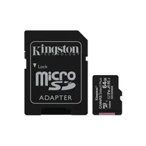 Cartão de Memória Micro SD Kingston Canvas Select Plus Micro SDXC 64GB 100 MB/s - SDCS2/64GB