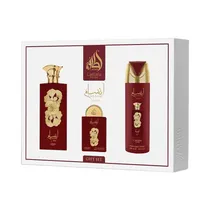 Kit Lattafa Pride Ansaam Gold Edp 100ML + Deo 200ML + 20ML