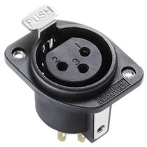 Conector Furutech FT-786F (R) XLR Femea Socket Und