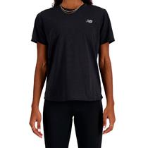 Camiseta New Balance Feminino Poly Tee Athletics L Preto  WT41253BKH