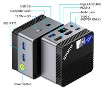 Mini PC Gmktec Nucbox G5 N97 3.6GHZ/ 12GB/ 256GB SSD/ HDMI/ USB3.2/ Type-C/ Lan/ BT/ Wifi/ W11PRO