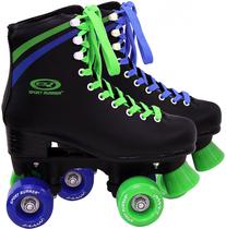 Patins Sport Runner Skates Black/Green