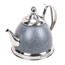 Chaleira de 1 Litro Inox - Cinza