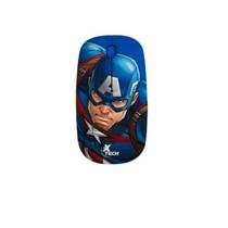 Mouse Wire Xtech XTM-M340CA Capitan America Azul