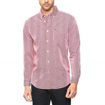 Camisa Tommy Hilfiger Masculino 08578A5866-946 L Vermelho Branco