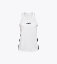 Diadora Regata L.Core Tank 102179174-20002 Femenino Poliester Optical White