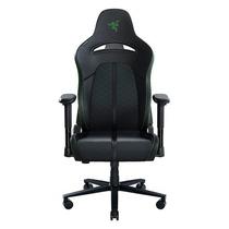 Cadeira Gamer Razer Enki X Essential, Ate 136KG, Couro Sintetico, Reclinavel, Preta e Verde, RZ38-03880100-R3U1