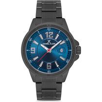 Relogio Masculino Daniel Klein DK.1.12577-5 Premium  Preto/Azul