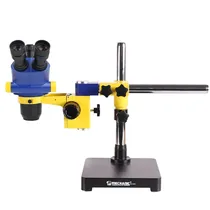 Mechanic Microscopio Trinocular Estereo D65T-L1