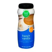 Creme para Café Food Club Baunilha 425G