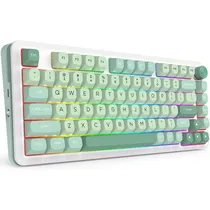 Teclado Redragon Cyrus Pro K681MG-RGB-Pro Eng - White/Green
