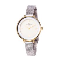 Relogio Analogico Feminino Daniel Klein Fiord DK11960-6 - Prata/Dourado