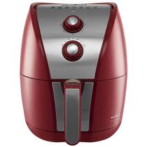 Fritadeira Eletrica Britania Airfry BFR40VI Inox com 1500W/5L/220V - Vermelho