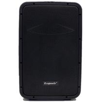 Speaker Ecopower EP-S315 8" X"/ 500W/ USB/ SD/ Aux/ Profes/ 8X com Microfone