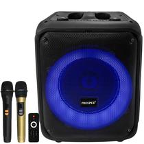 Caixa de Som Prosper P-1818 8" 50 Watts RMS com Bluetooth/USB/FM - Preta