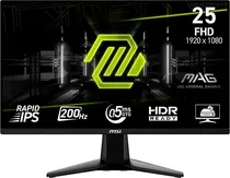 Monitor Gamer MSI 24.5" Mag 255F E20 Full HD 0.5MS/200HZ/HDMI/DP