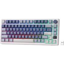 Teclado Mecanico Royal Kludge RKM75 75% RGB Sem Fio Switch Blue - Ocean Blue (Ingles)