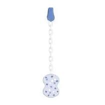 Chicco Nursery Clip Con Cadena Azul Detalles En El Producto 0+M Azul