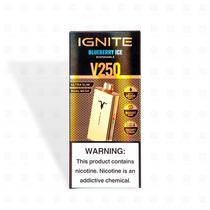 Ignite Vaper Desechable V250 Gold 25000PUFFS Bluberry Ice s/C