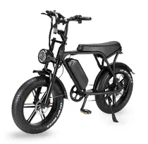 Bicicleta Eléctrica V8 - Negro