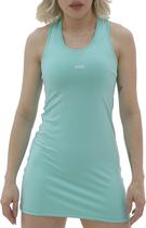 Vestido Joog Poliester Verde Aqua Feminino