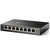 Switch TP-Link TL-SG108E com 8 Portos RJ45 10/100/1000MBPS - Preto