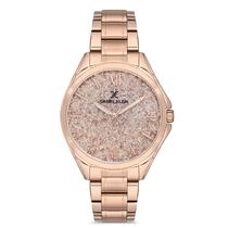 Relogio Analogico Feminino Daniel Klein DK.1.12721-3 Premium Ladies / Pulseira de Aco Inoxidavel - Rose Gold