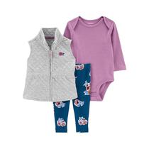 Conjunto Infantil Carter's 1N959310 Nena 3PCS